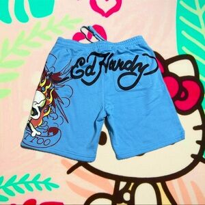 Ed Hardy Turquoise Shorts